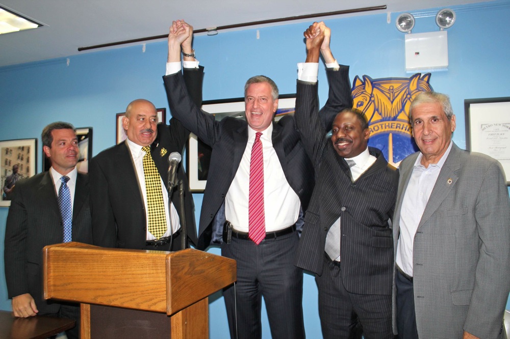 DeBlasio Endorsement